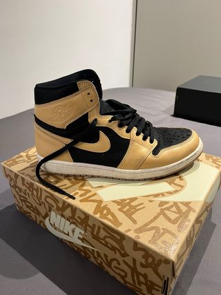 Nike Air Jordan 1 High OG Beige/Negro