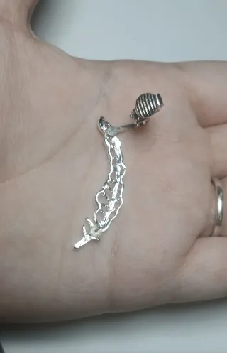 Pendiente Ear Cuff con Circonitas