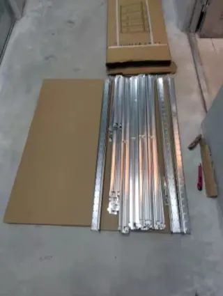 2 Estanterías galvanizadas 180*90*40 PRECINTADAS