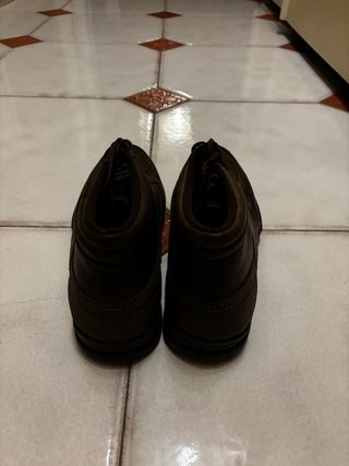 Scarpe uomo marroni stivaletto