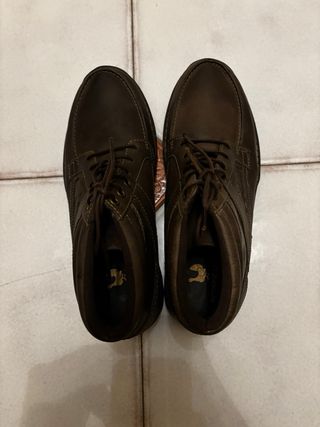 Scarpe uomo marroni stivaletto