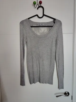 Jersey gris claro WAREHOUSE talla xs