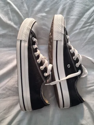 Zapatillas unisex Converse Negras Talla 39