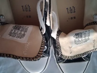 Zapatillas unisex Converse Negras Talla 39