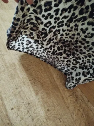 Camisa larga leopardo