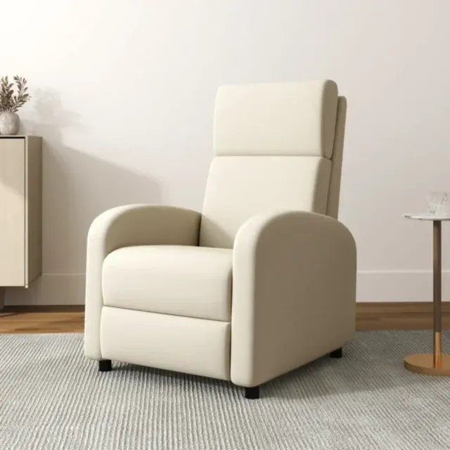 Sillón Relax Reclinable HOMCOM Beige