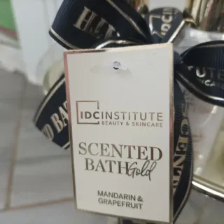 Set regalo bagno IDC INSTITUTE oro