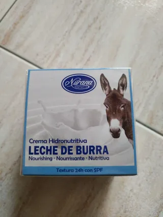 Crema Leche de Burra Nurana Hidronutritiva