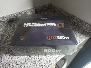 Fuente Alimentación Nox Hummer Alpha 500W 80+ Bron