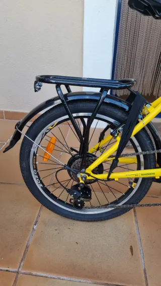 Bicicleta Plegable Moma modelo Ricola Amarilla