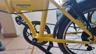 Bicicleta Plegable Moma modelo Ricola Amarilla