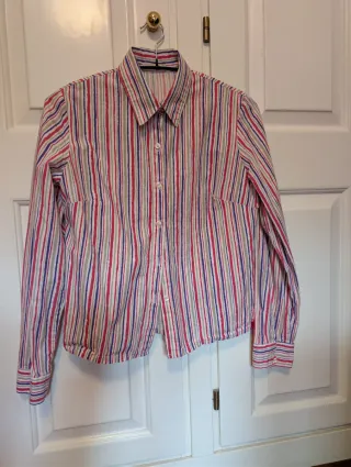 Camisa de rayas manga larga