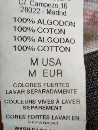 Camisa de rayas manga larga