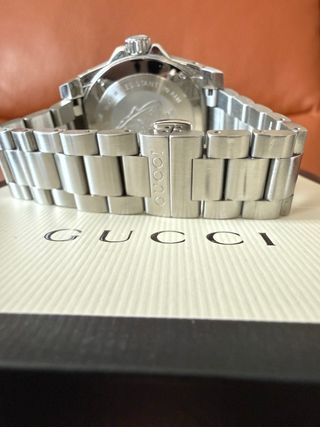Gucci Dive 40mm Orologio Uomo Nero Argento