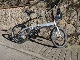 Bicicleta Plegable Tern D8 Gris