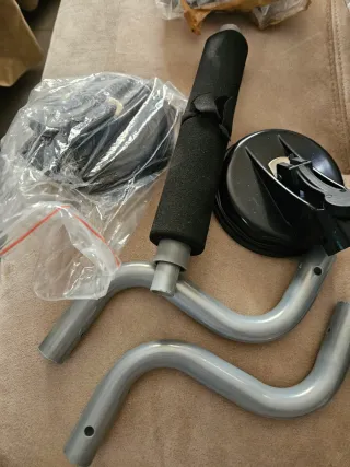 Ayuda carga kayak rodillo. Ganga. Última unidad.