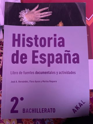 Historia de España 2º Bachillerato