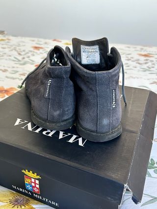 Polacchine blu scuro Superga