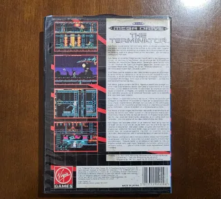 The Terminator Sega Mega Drive PAL