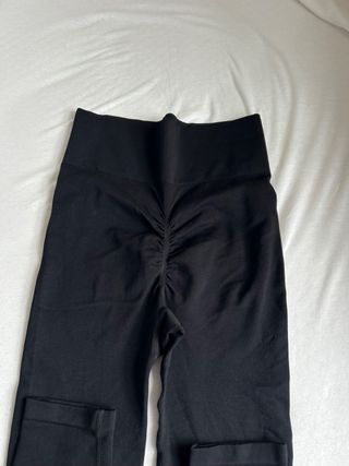 Leggings Bershka Talla XS/S Negros