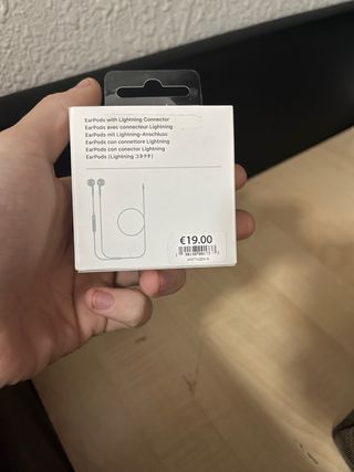 Caja Original Apple EarPods Lightning