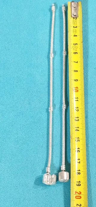 Pulsera 925, 19cm y 12 gramos 100% Plata de Ley.