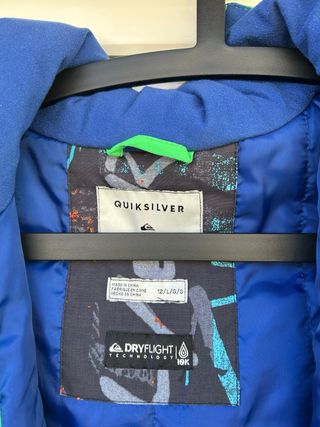 Chaqueta de esquí Quiksilver Talla 12