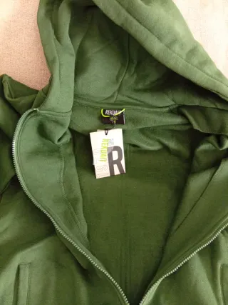 Sudadera Rekuait cremallera capucha M