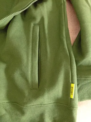 Sudadera Rekuait cremallera capucha M