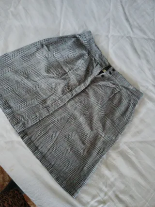 Falda de cuadros mujer