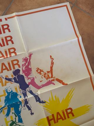 Póster Original Película Hair