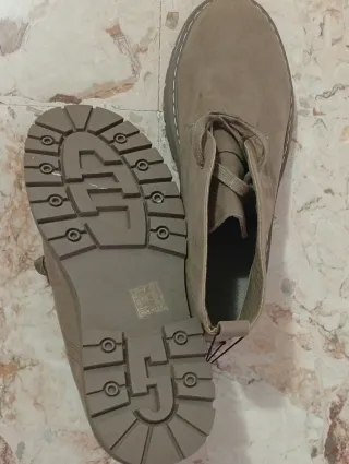 Scarpe uomo desert boots beige/marrone