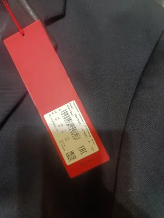 Americana HUGO Negra Hombre