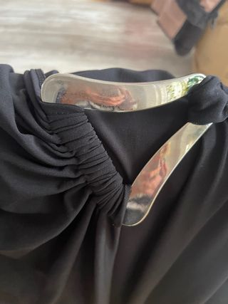 Vestido fiesta negro largo