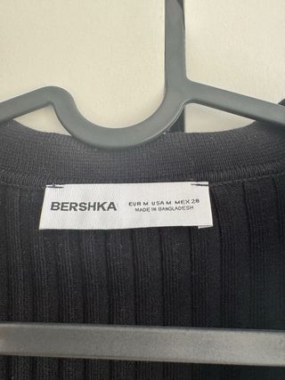 Jersey aberturas laterales negro