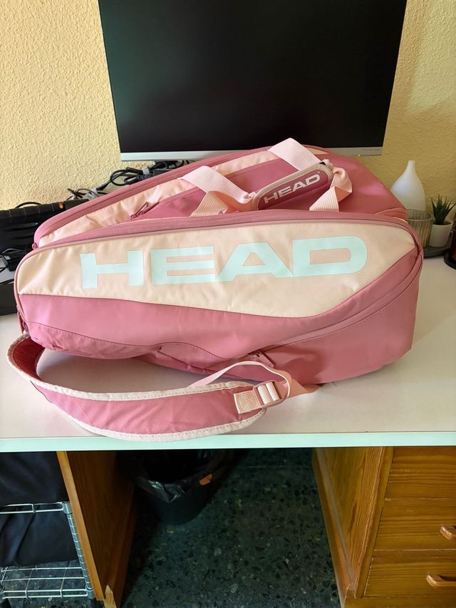 Paletero Padel Head Rosa bolsa de padel como nueva