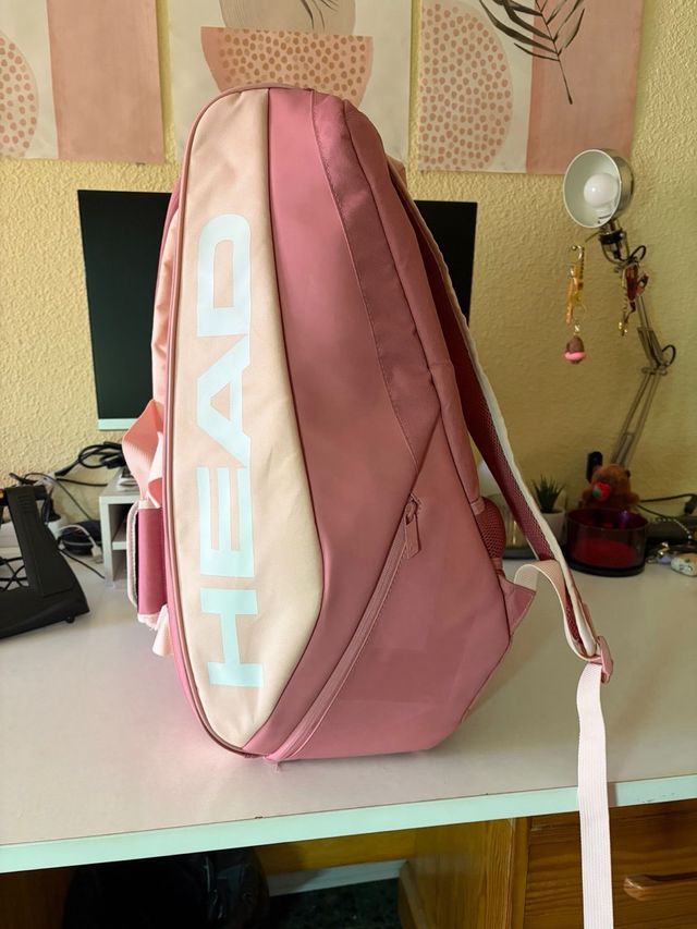 Paletero Padel Head Rosa bolsa de padel como nueva