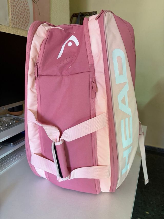 Paletero Padel Head Rosa bolsa de padel como nueva