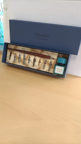 Set Penna Stilografica Manufactus Italia