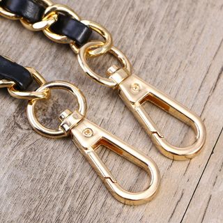 BESTOYARD Bolsos de metal cadenas bolso de mano ca