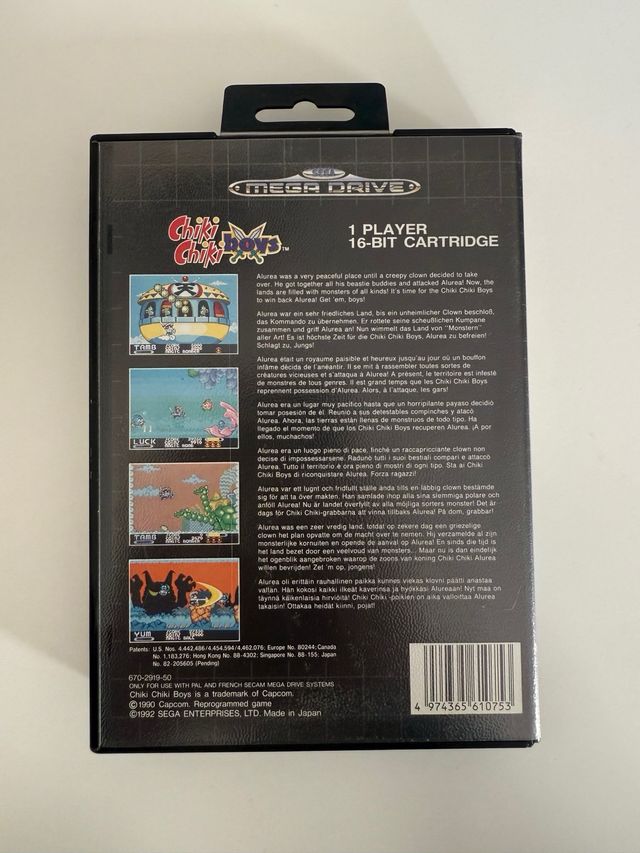 Chiki Chiki Boys Mega Drive Sega