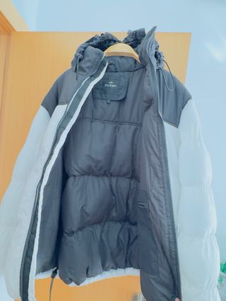 Chaqueta de invierno hombre bicolor