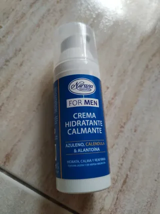Crema Hidratante Calmante Nurana For Men