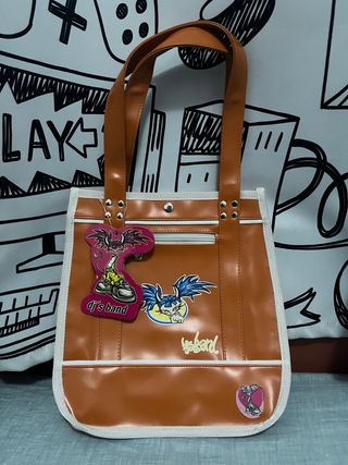 Bolso naranja dj's band