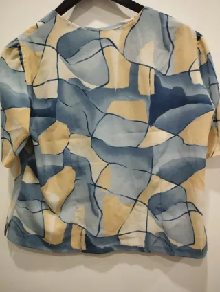 Blusa Vintage Hecha a Mano