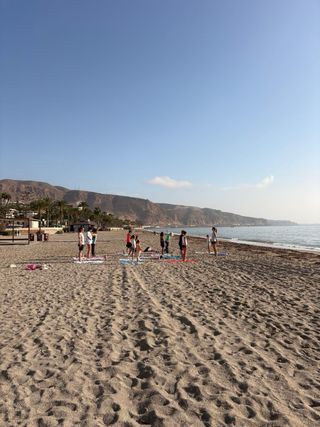 PILATES PLAYA Aguadulce clase de prueba