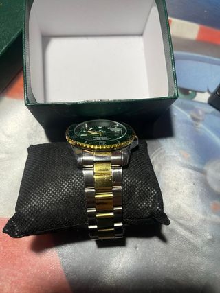 Reloj Rolex Submariner de Acero Verde