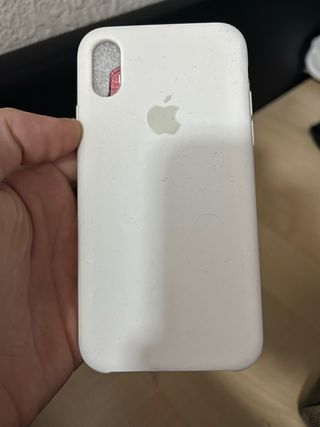 Custodia iPhone XS Apple Bianca