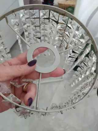 Paralume Ikea in Vetro di Cristallo  ottimo stato