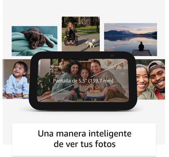 Echo Show 5 (Última Gen) Pantalla Táctil